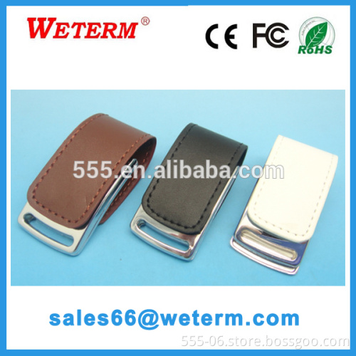 Bulk Cheap Leather USB Flash Drive brand names